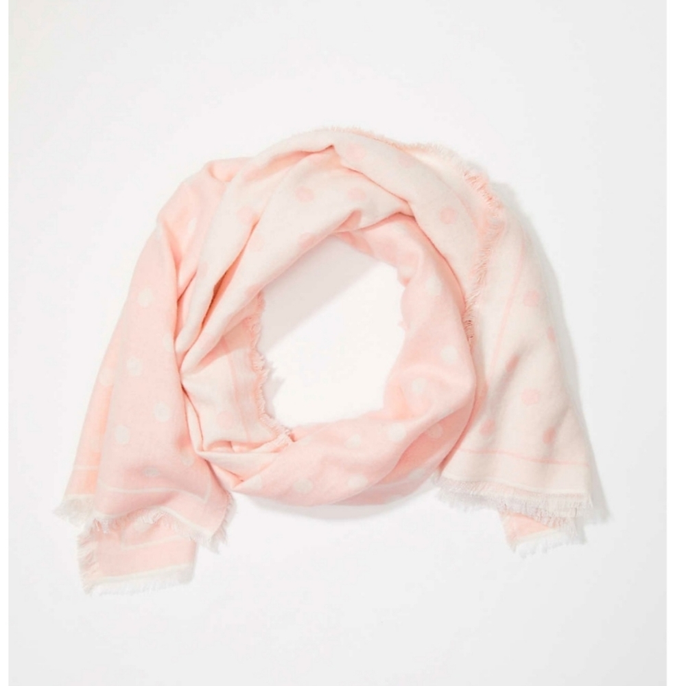 Loft Reversible Dot Jacquard Scarf